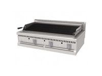 120x70 cm Doğalgazlı Su Çekmeceli Lavataşlı Döküm Izgara