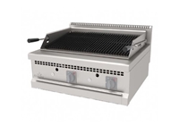 80x70 cm Doğalgazlı Su Çekmeceli Lavataşlı Döküm Izgara