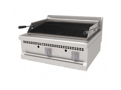 80x70 cm Doğalgazlı Su Çekmeceli Lavataşlı Döküm Izgara - 0