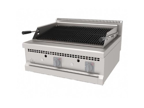 80x70 cm Doğalgazlı Su Çekmeceli Lavataşlı Döküm Izgara