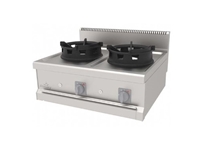 İkili Set Üstü Doğalgazlı Wok Ocağı