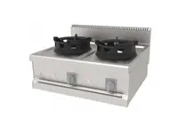 İkili Set Üstü Doğalgazlı Wok Ocağı
