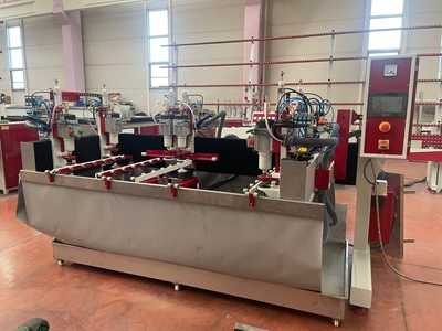 6+6 Автоматическая машина для сверления стекла душевой кабины - 1