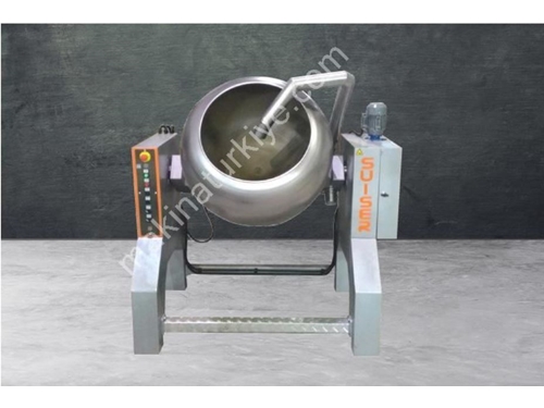 Paslanmaz Çelik Kuruyemiş Kaplama Draje Kazanı