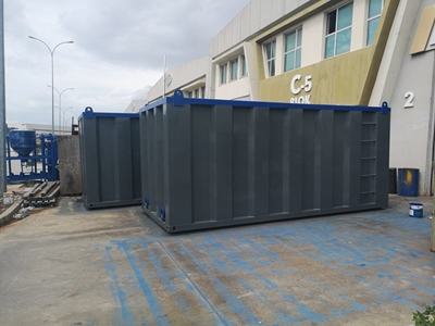 Réservoir de bentonite de 30 m³ - 3