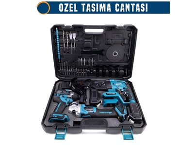 Akülü Kömürsüz 3In1 Set El Aletleri Seti - 1