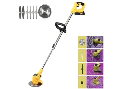 Çift Akülü Çim Biçme Makinası - 4