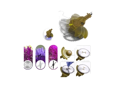 Çift Akülü Çim Biçme Makinası - 3