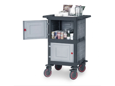 15 Kg 53X72x100 Cm Plastic Transport Cart - 1