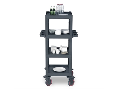 Chariot de transport en plastique de 14 kg 53X72x136 cm - 1