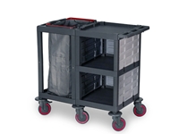 Plastic Cleaning Material Cart (53x112x100 cm)