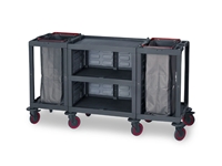 Chariot de Nettoyage en Plastique (53x184x100 cm)