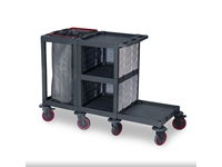 Chariot de Nettoyage en Plastique (53x149x100 cm)