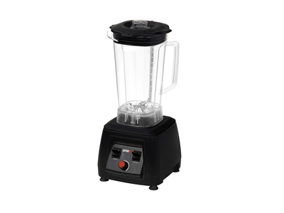 Черный пластиковый мусорный контейнер - 0