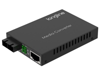 Longline 10/100/1000M 1550Nm Dfb Sm 80Km Sc Media Converter Lng-8110Gsa-11-80-As