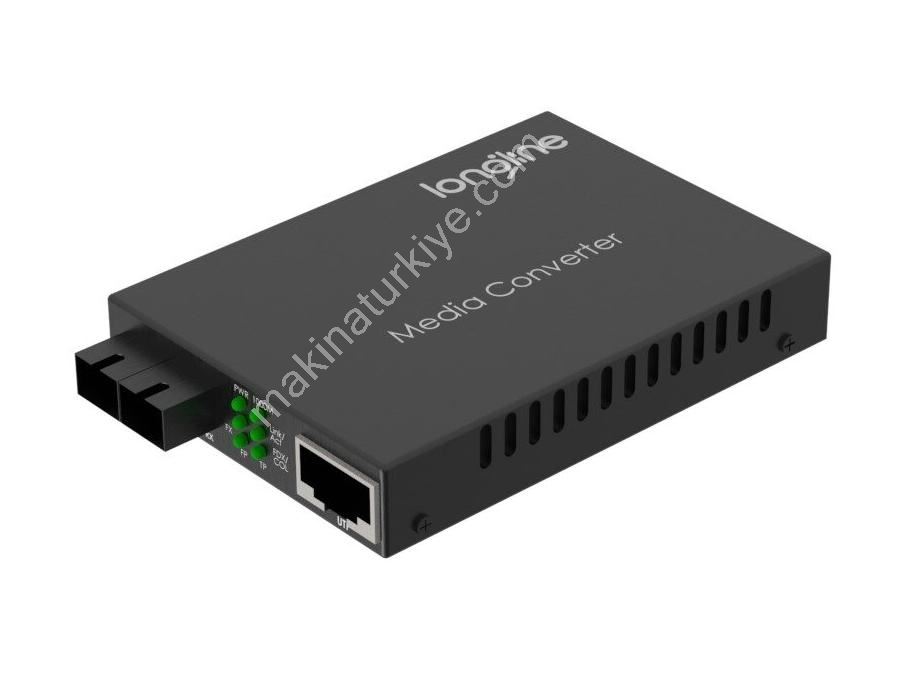 Longline 10/100/1000M 1310/1550Nm Wdm Bıdı 40Km Sc Media Converter Lng-8110Gsb-11-40A/B-As