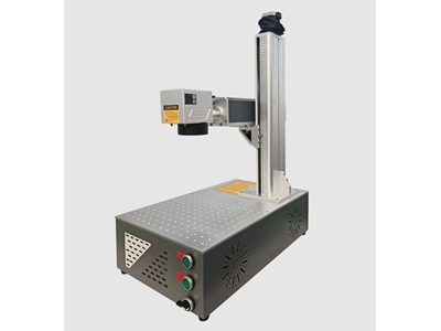 30 W Masaüstü Fiber Lazer Markalama Makinesi - 0