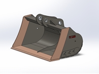 53 Тонный Экскаваторный Лопата для Выравнивания