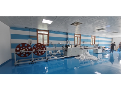 Ultra Lüks Kabartma Desenli Otel Terlik Makinası - 0