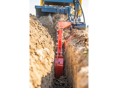 80 см Гусеничный Земляной Каналоразделитель - 2