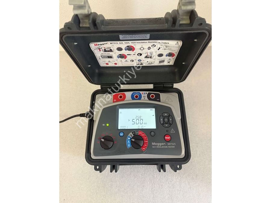 Megger MIT525 İzolasyon Direnci Test Cihazı