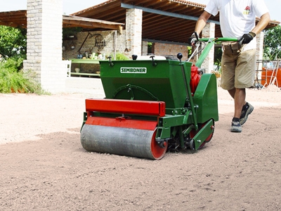 Motorlu Çim Tohum Ekim Makinesi - 1