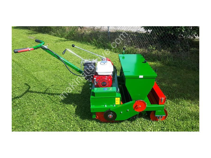 Motorlu Çim Tohum Ekim Makinesi