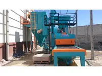 6 Türbinli 1200mm Granit Kumlama Makinası