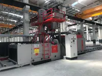 6 Турбинный 2100мм*800мм Горизонтальный Непрерывный Пескоструйный Аппарат