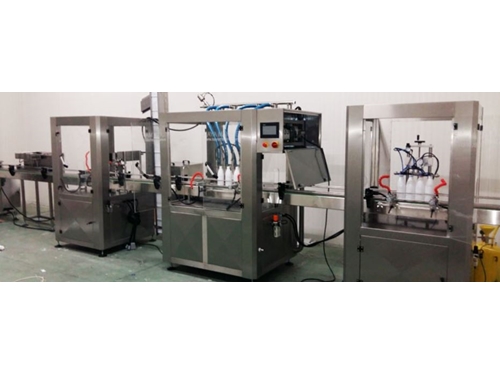 6 Düsen Automatische Flüssigkeitsfüllmaschine