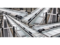 Convoyeur à palettes en acier inoxydable