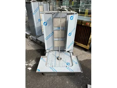 3 Gözlü Alttan Motorlu Döner Ocağı