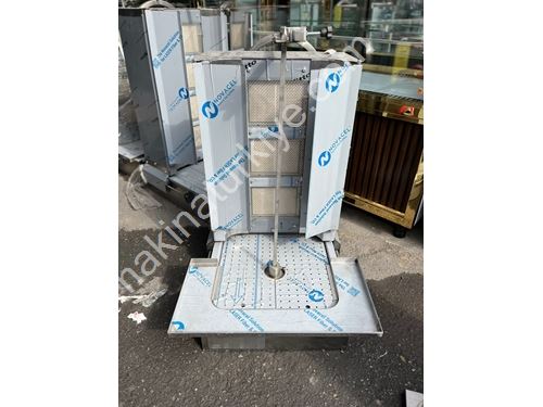 3 Gözlü Alttan Motorlu Döner Ocağı