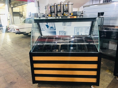 Kahvaltı Soğuk Teşhir Kumpir Kebap Meze Pasta Dolabı - 3