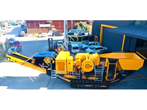 100-250 Ton/Hour Tracked Jaw Crusher