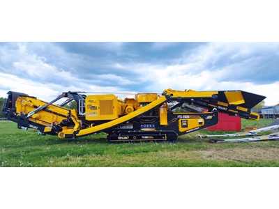 Concasseur conique mobile à tamis à chenilles de 100-200 Ton/Heure - 0