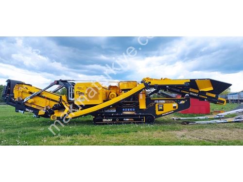 100-200 Ton/Hour Tracked Screening Mobile Cone Crusher