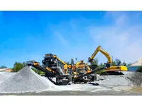 Мобильный конусный дробильный агрегат 180-300 тонн