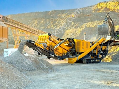 130-240 Ton/Saat Titreşimli Elekli Paletli Darbeli KırıcI