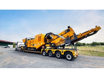 130-240 Ton/Saat Titreşimli Elekli Paletli Darbeli KırıcI - 2