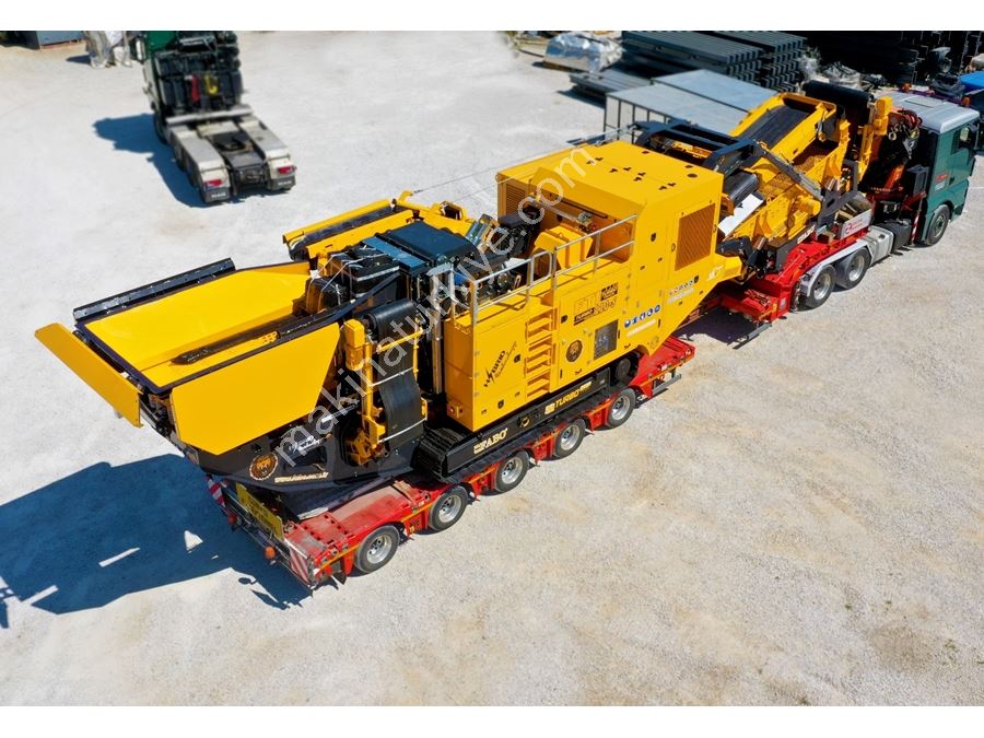 130-240 Ton/Saat Titreşimli Elekli Paletli Darbeli KırıcI