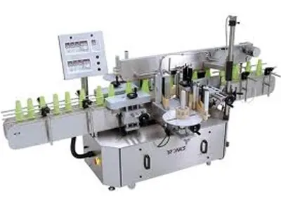 30-240 mm (35 Ad/Dk) Çift Yön Etiket Yapıştırma Makinası