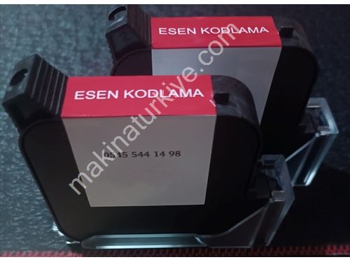 25.4 mm İnkjet Kodlama Mürekkep Kartuşu