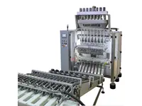 6 Hatlı Vidalı Stick Dolum Makinası
