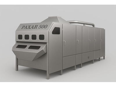 500 Kg Single Belt Nut Roasting Machine - 1