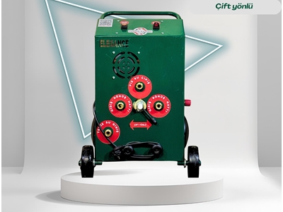 1.2 Hp 8 Bar Fan Soğutuculu Çift Yönlü Havalı Darbeli Petek Temizleme Makinesi - 1