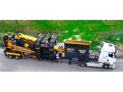 Mobil Kum Eleme Ve Yıkama Tesisi Titreşimli Elek - 1