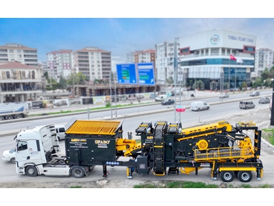 Mobil Kum Eleme Ve Yıkama Tesisi Titreşimli Elek - 3