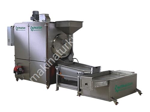 Four à rôtir des fruits secs rotatif 40-120 Kg/heure