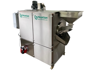 Four à rôtir des fruits secs rotatif 40-120 Kg/heure - 0